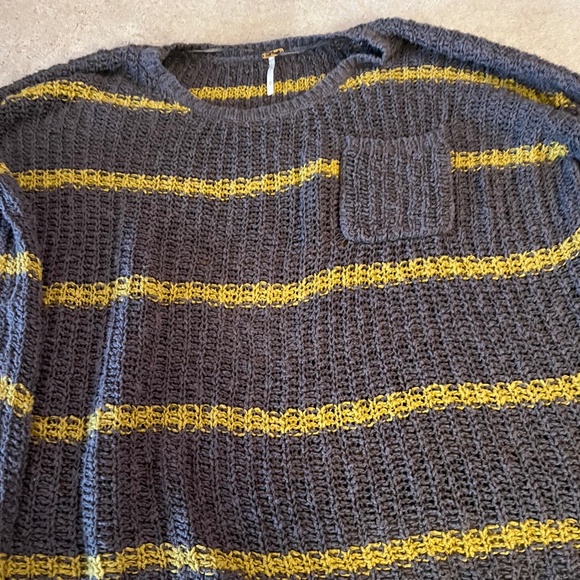 Free People Stripe Sweater - Picture 3 of 7